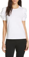 A.L.C. Kati Twist Sleeve Tee