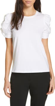 A.L.C. Kati Twist Sleeve Tee