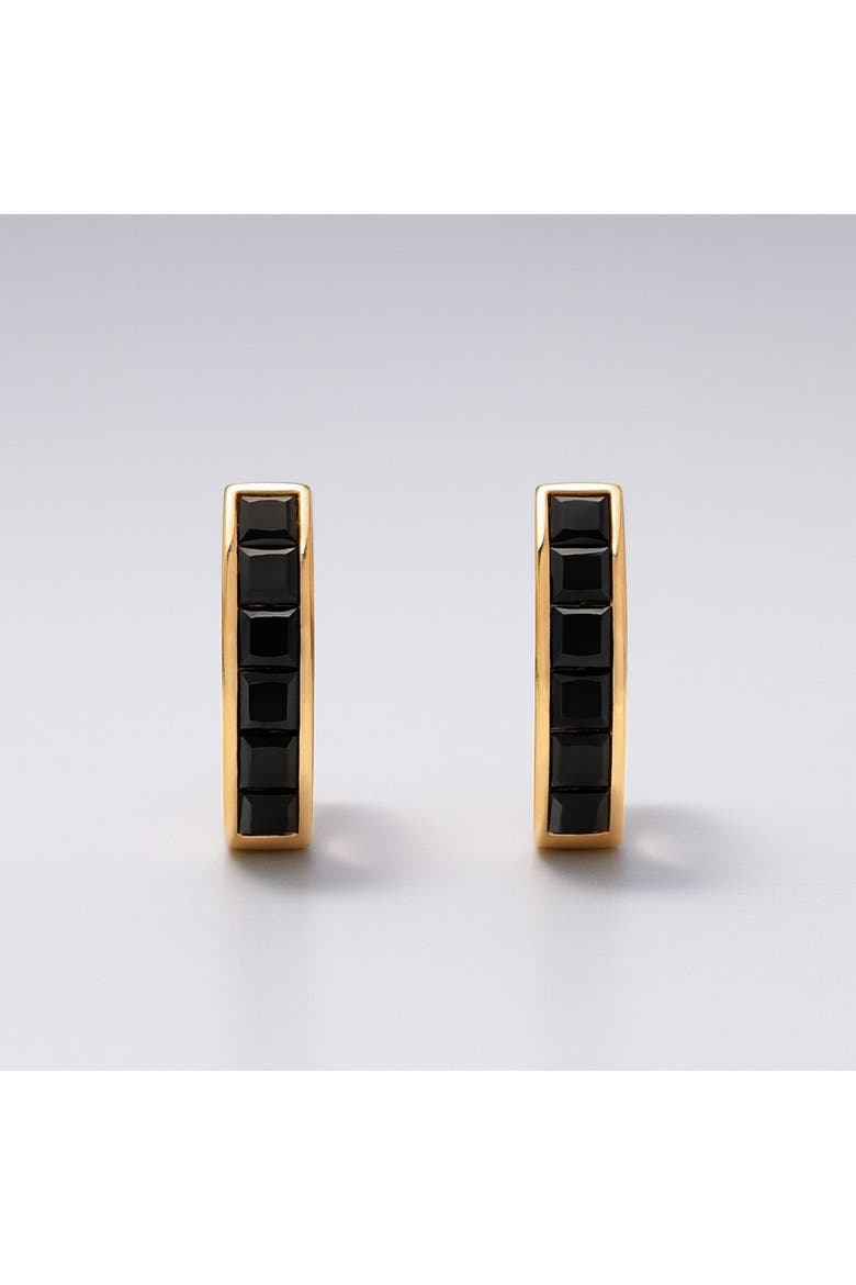 Onyx Huggies, Alternate, color, Gold