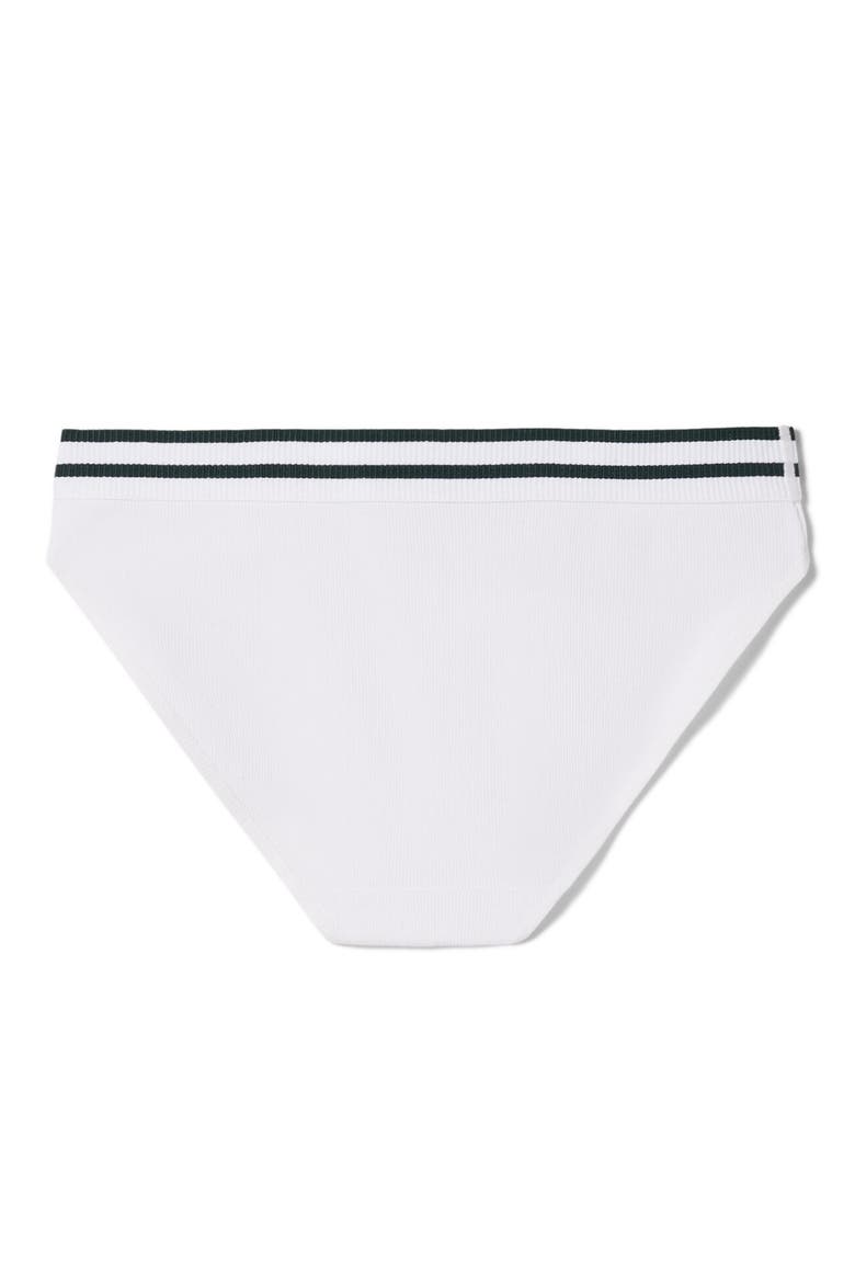 Cotton Blend Rib Briefs, Alternate, color, 001 - BLANC