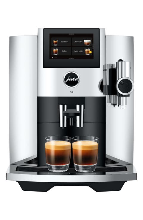 S8 Chrome Automatic Espresso Machine