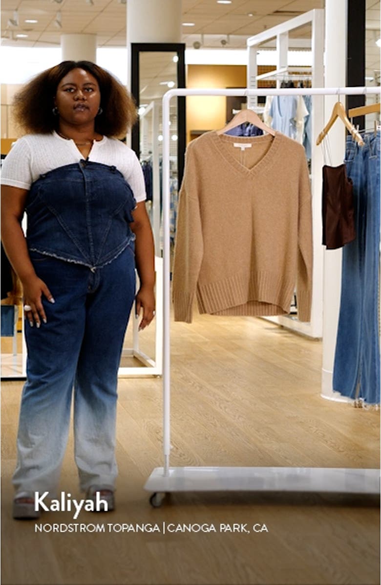 The William V-Neck Wool & Cashmere Blend Sweater, sales video thumbnail