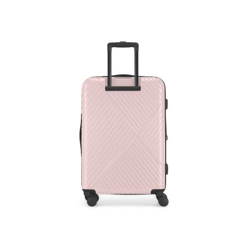 Bugatti Berlin Hardside Medium Luggage With Expansion In Pink