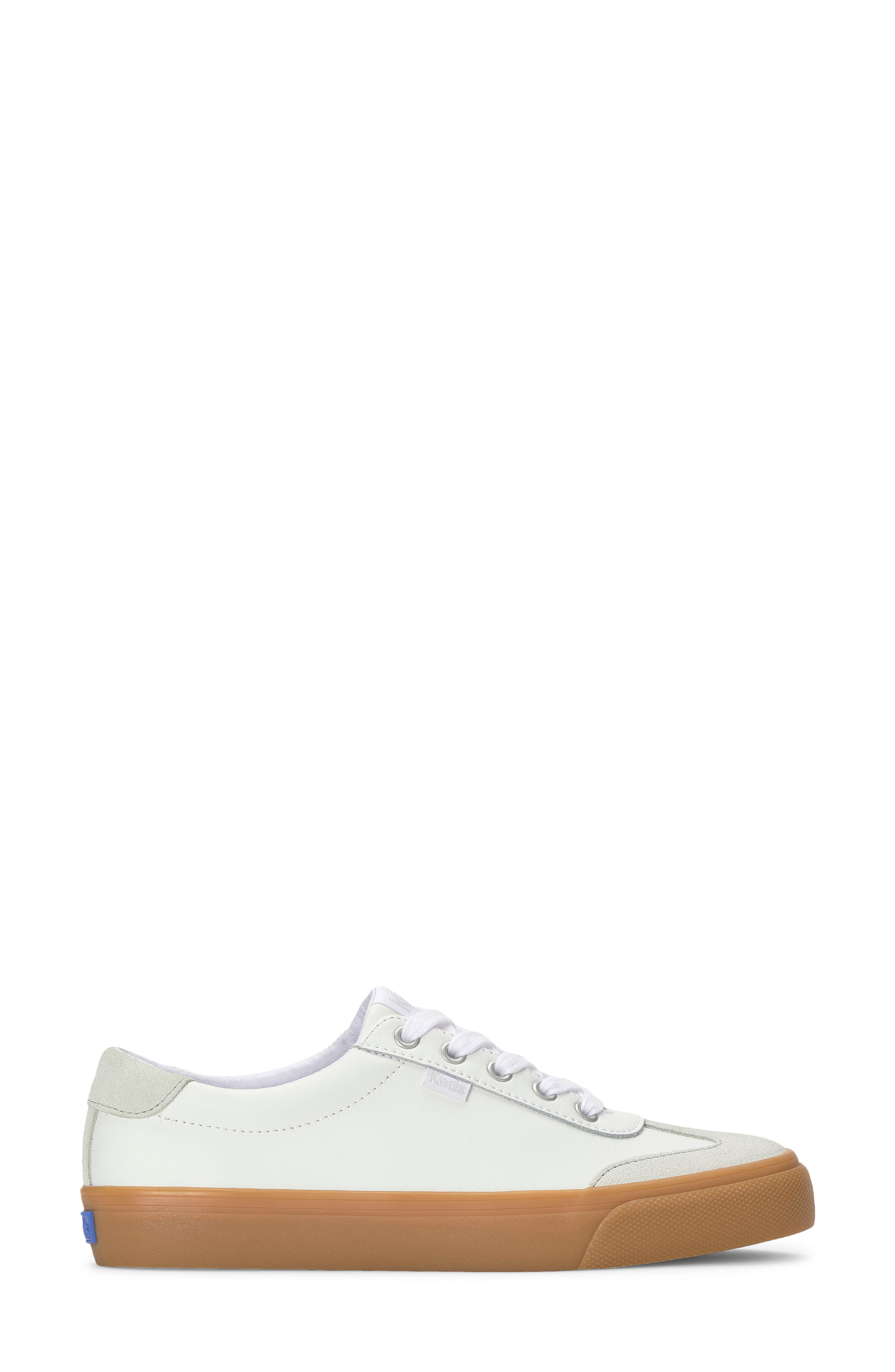 Keds<sup>®</sup> Jump Kick T-Toe Sneaker, Alternate, color, White/ Light