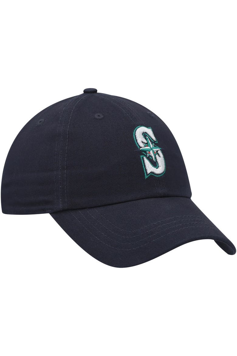 Women's '47 Navy Seattle Mariners Team Miata Clean Up Adjustable Hat, Alternate, color, Navy
