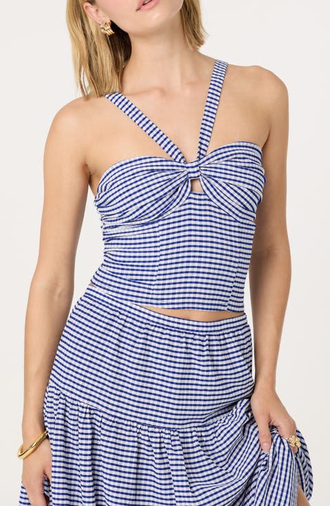 Cutout V-Strap Tank