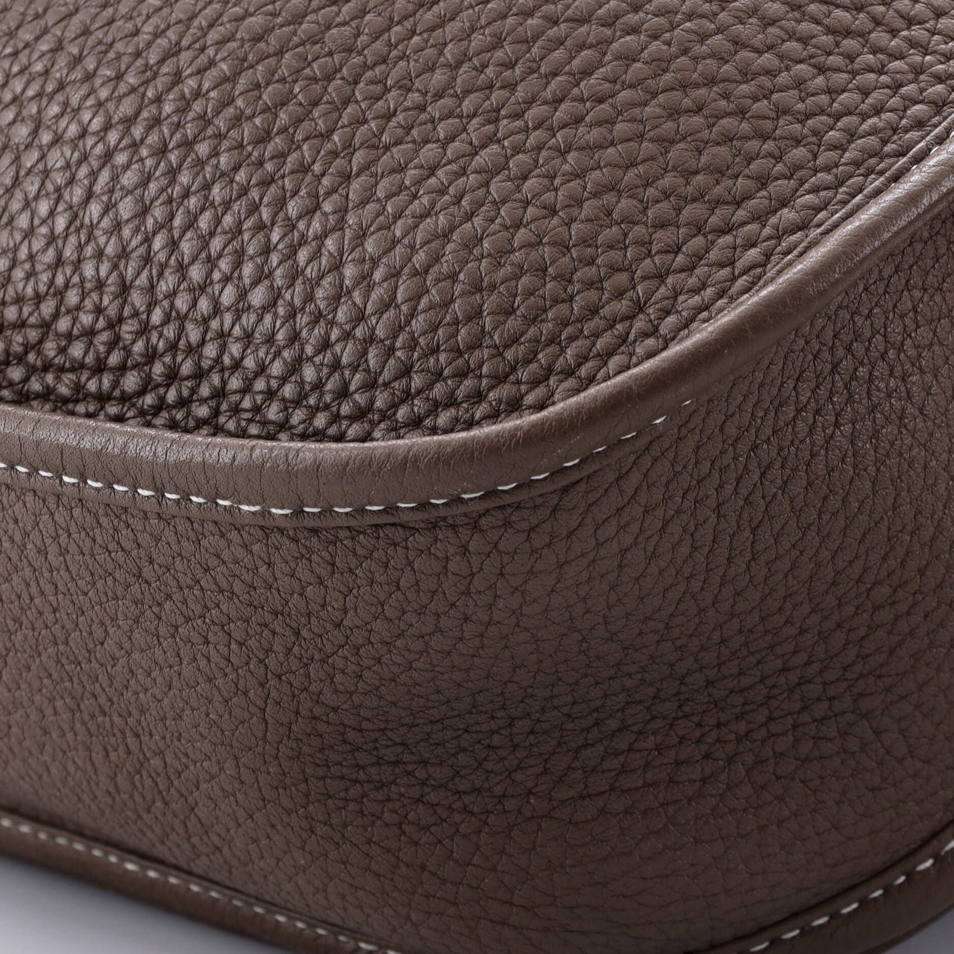 Pre-Owned Hermes Evelyne Bag Gen III Clemence PM, Alternate, color, Etoupe