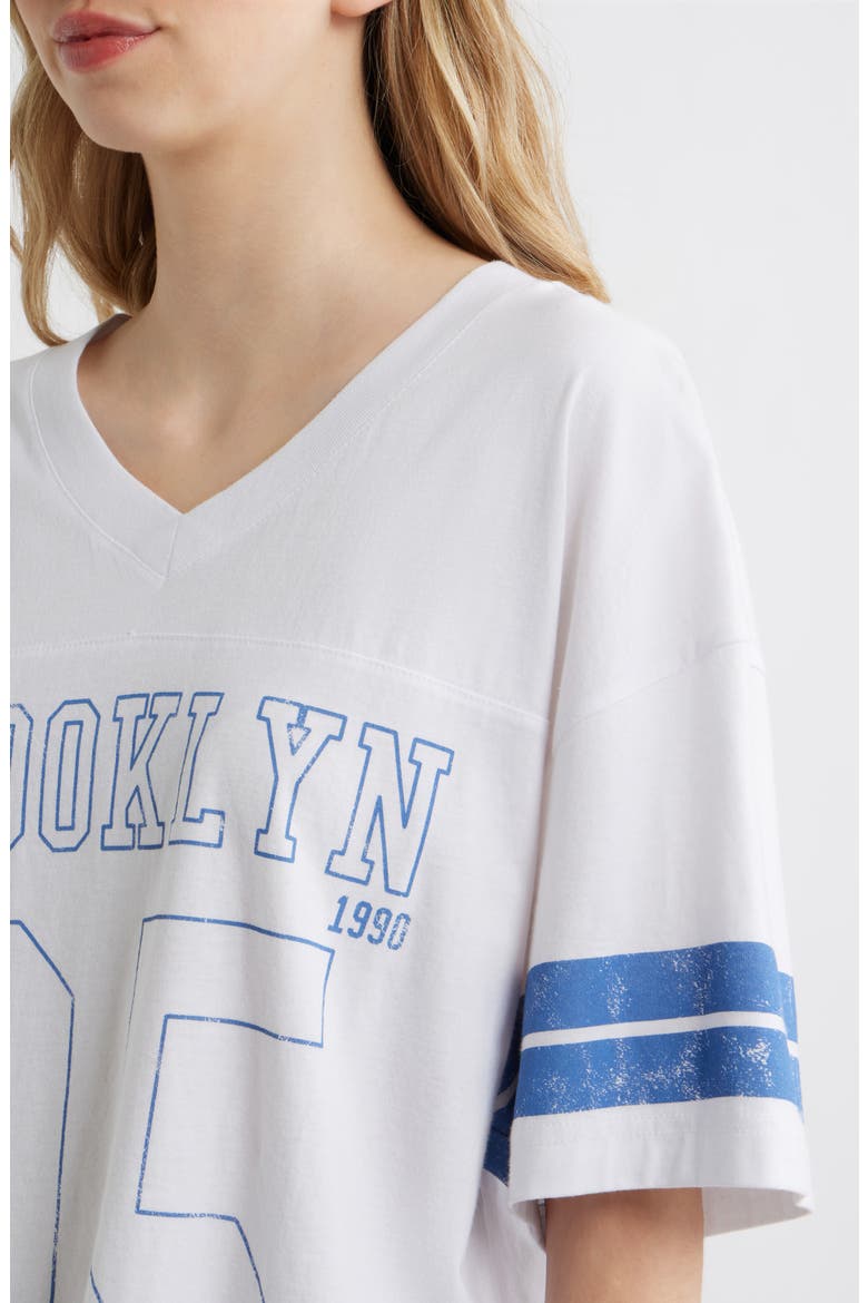 Brooklyn Graphic Cotton Jersey, Alternate, color, BRIGHT WHITE