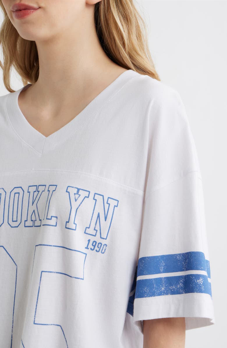 GOLDEN HOUR Brooklyn Graphic Cotton Jersey, Alternate, color, Bright White