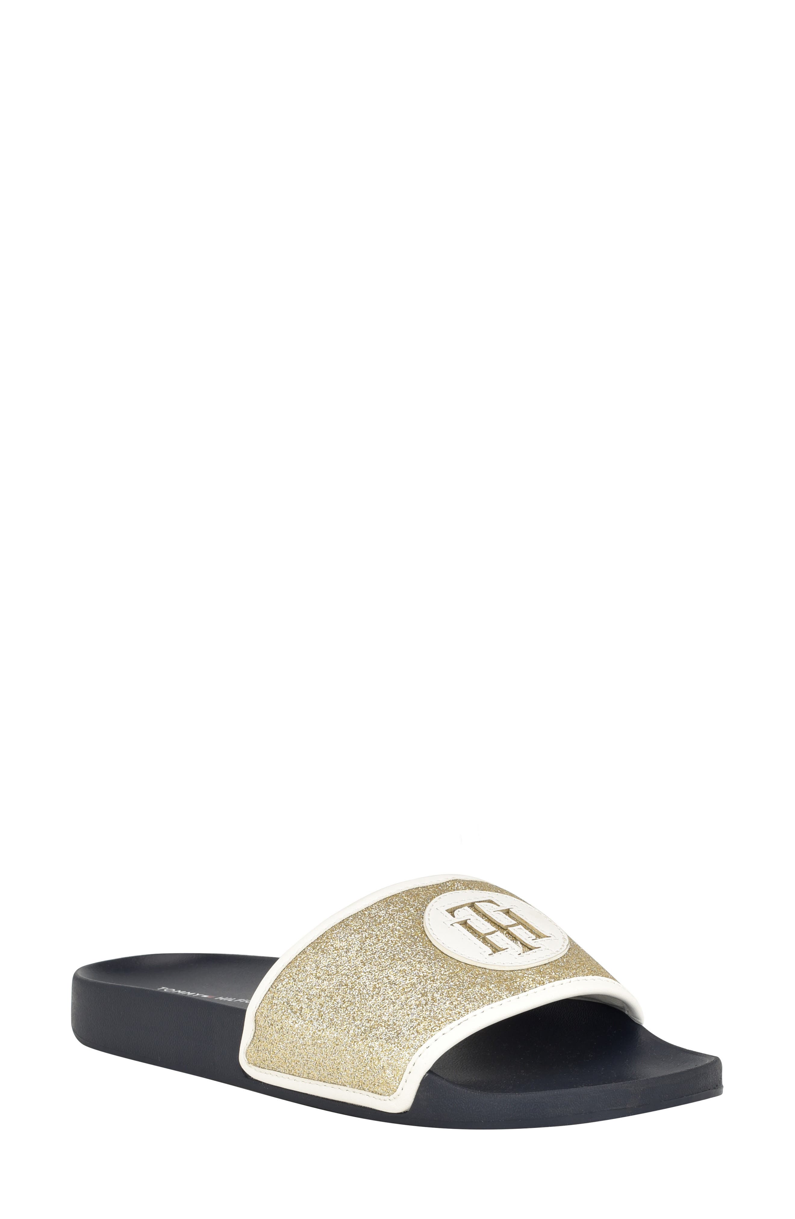 Tommy Hilfiger Glitter Slide Sandal