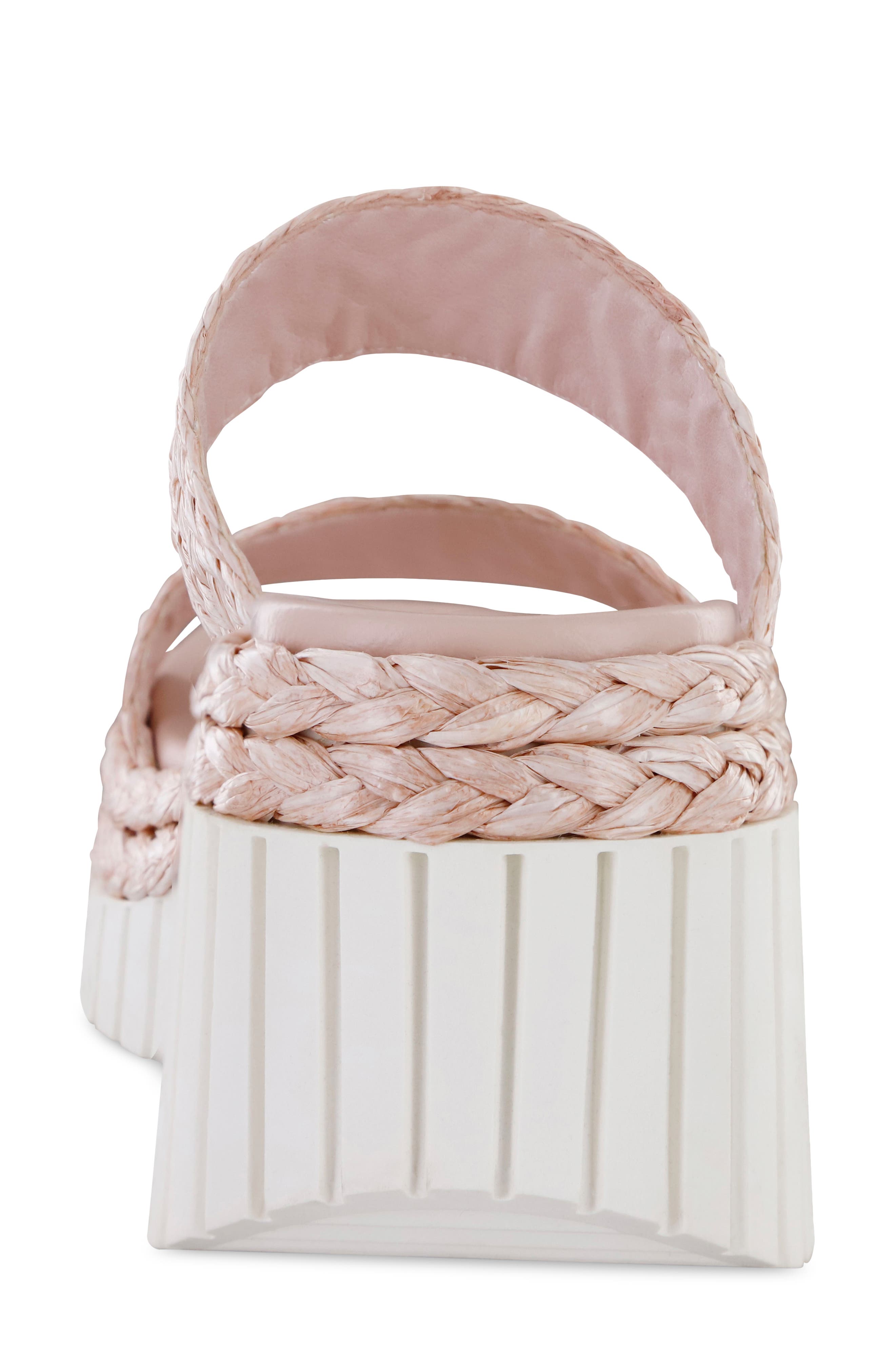 Zayla Platform Wedge Sandal, Alternate, color, BLUSH