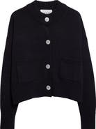 NACKIYÈ Icrebreaker Merino Wool & Cashmere Mélange Cardigan