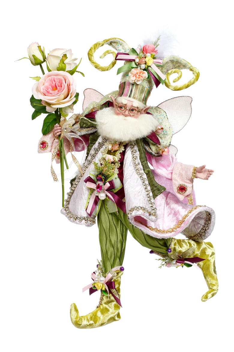 Cabbage Rose Fairy, Medium, Main, color, Pistachio Green