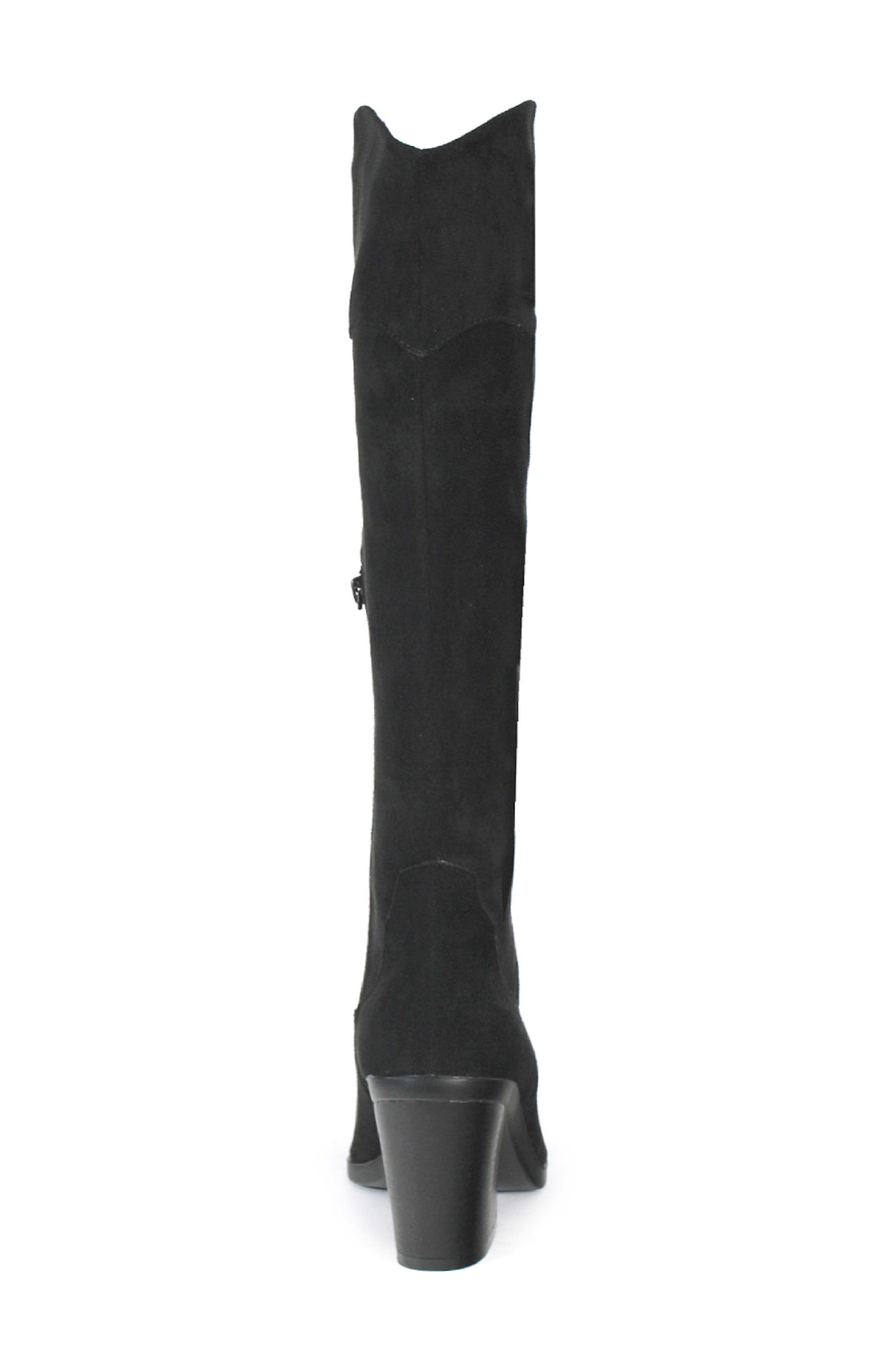 YOKI Muriel 09 Tall Boot, Alternate, color, Black