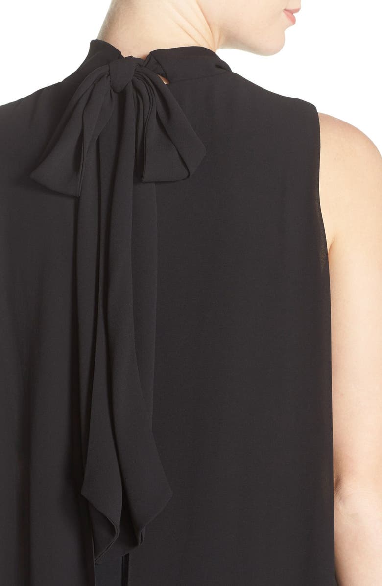 Eliza J Chiffon Trapeze Dress, Alternate, color, 