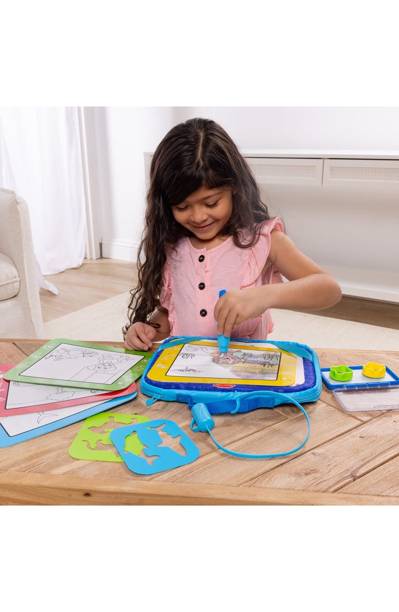 Melissa & Doug Water WOW! Take-Along Multi-Activity Drawing Set, Alternate, color,