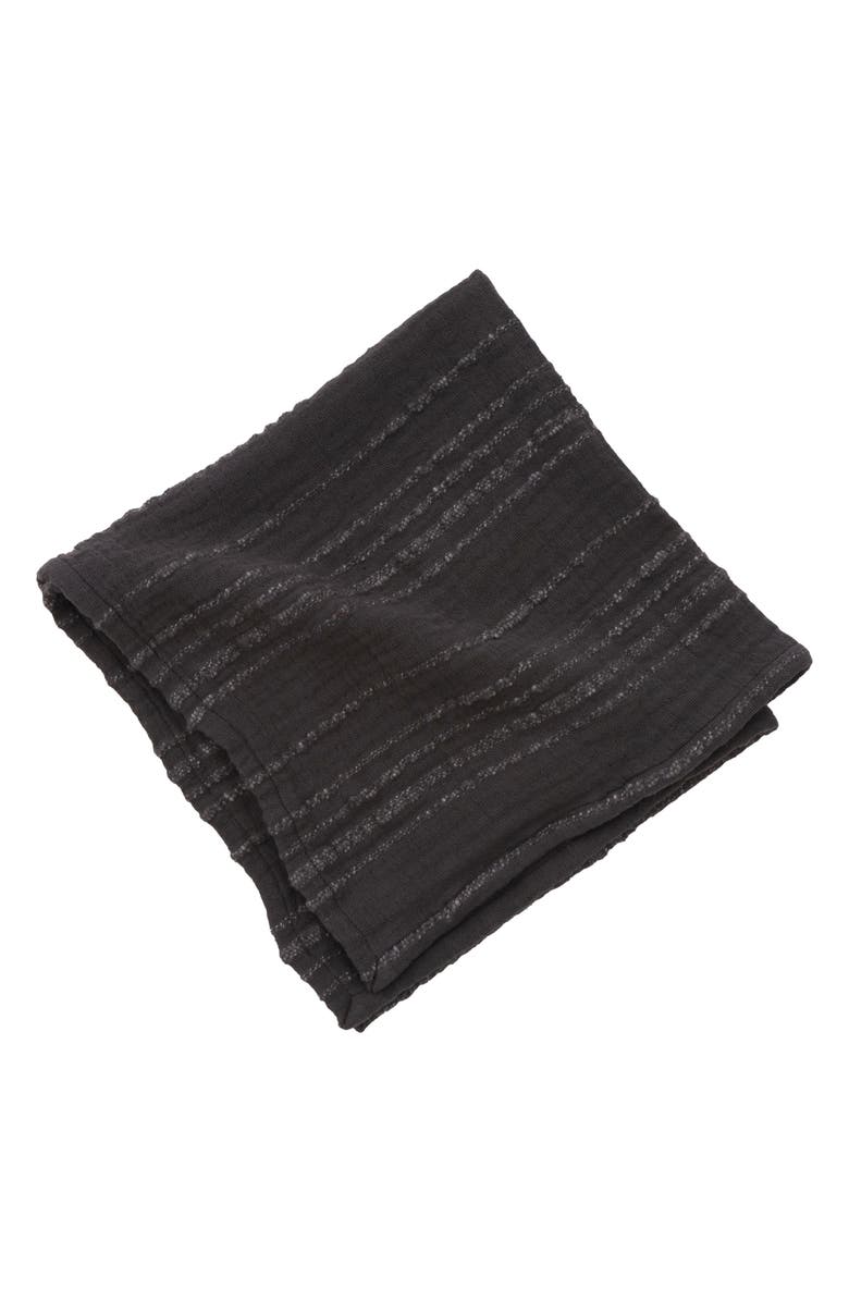 Pom Pom at Home Kenwood Set of 4 Napkins, Main, color, Charcoal
