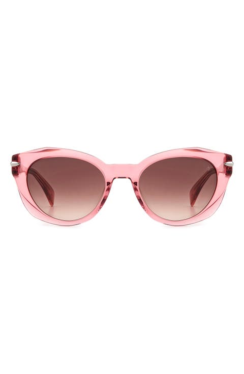 53mm Cat Eye Sunglasses