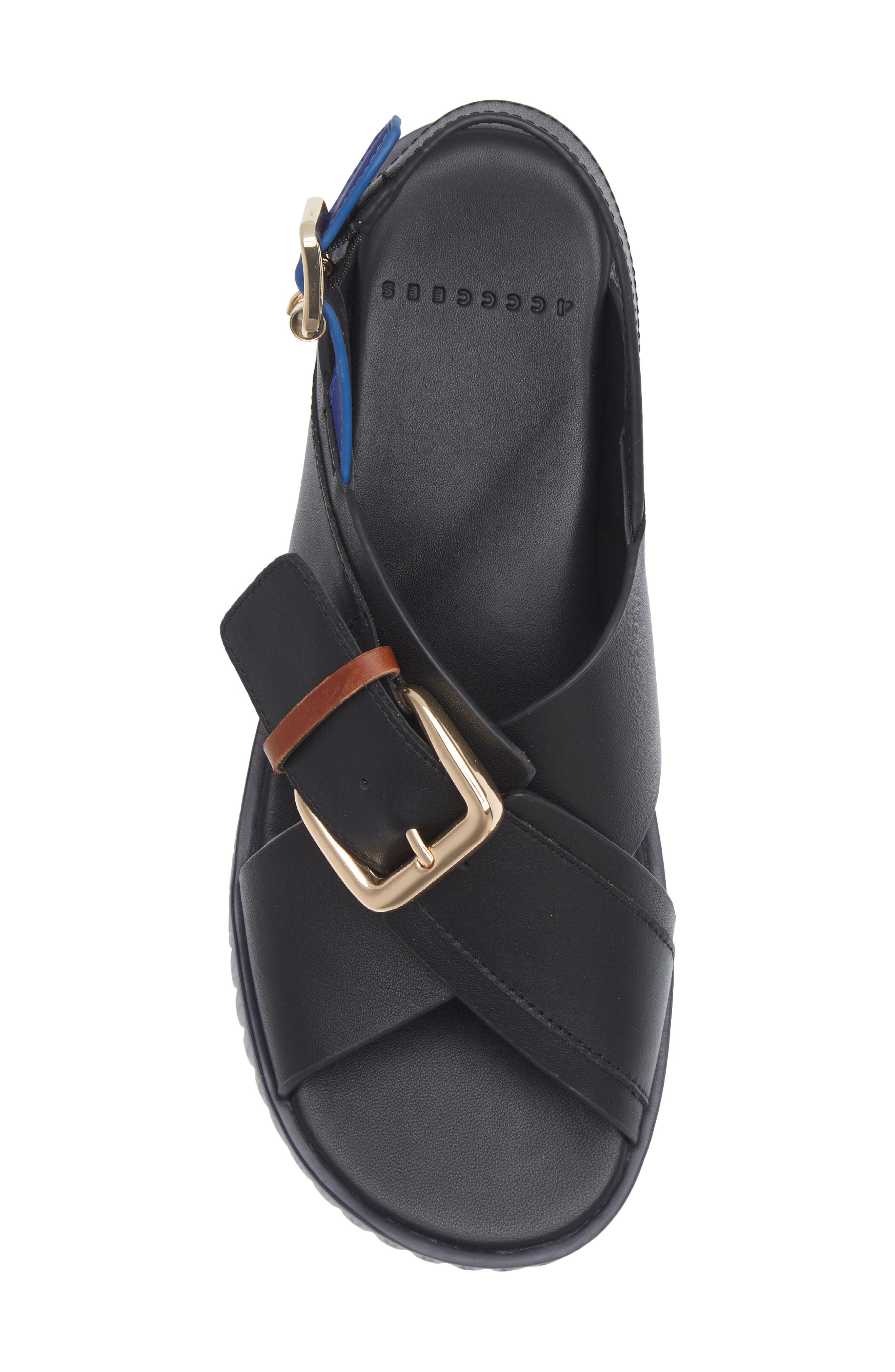 4CCCCEES Plia Juno Platform Slingback Sandal, Alternate, color, Black