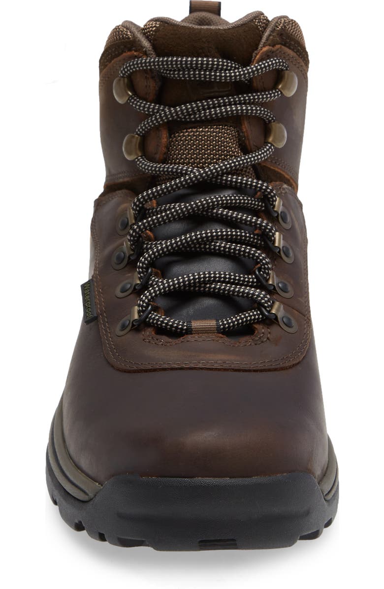 Timberland White Ledge Mid Waterproof Hiking Boot, Alternate, color, Medium Brown
