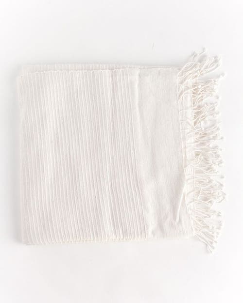 Creative Women Riviera Cotton Tablecloth - 96" in Natural 