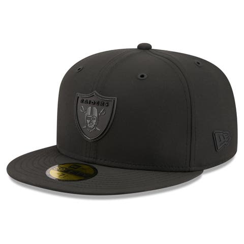 Men's New Era Black Las Vegas Raiders 2026 Sideline 59FIFTY Fitted Hat