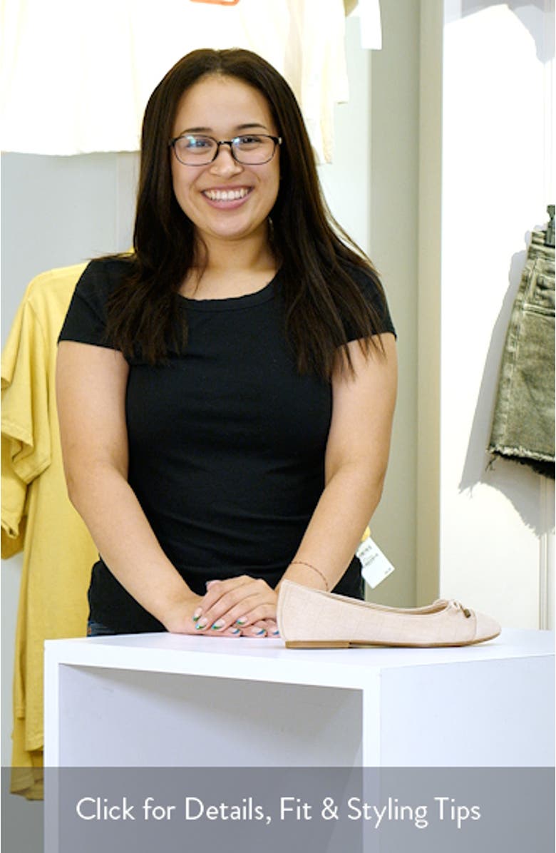 Klara Cap Toe Ballet Flat, sales video thumbnail