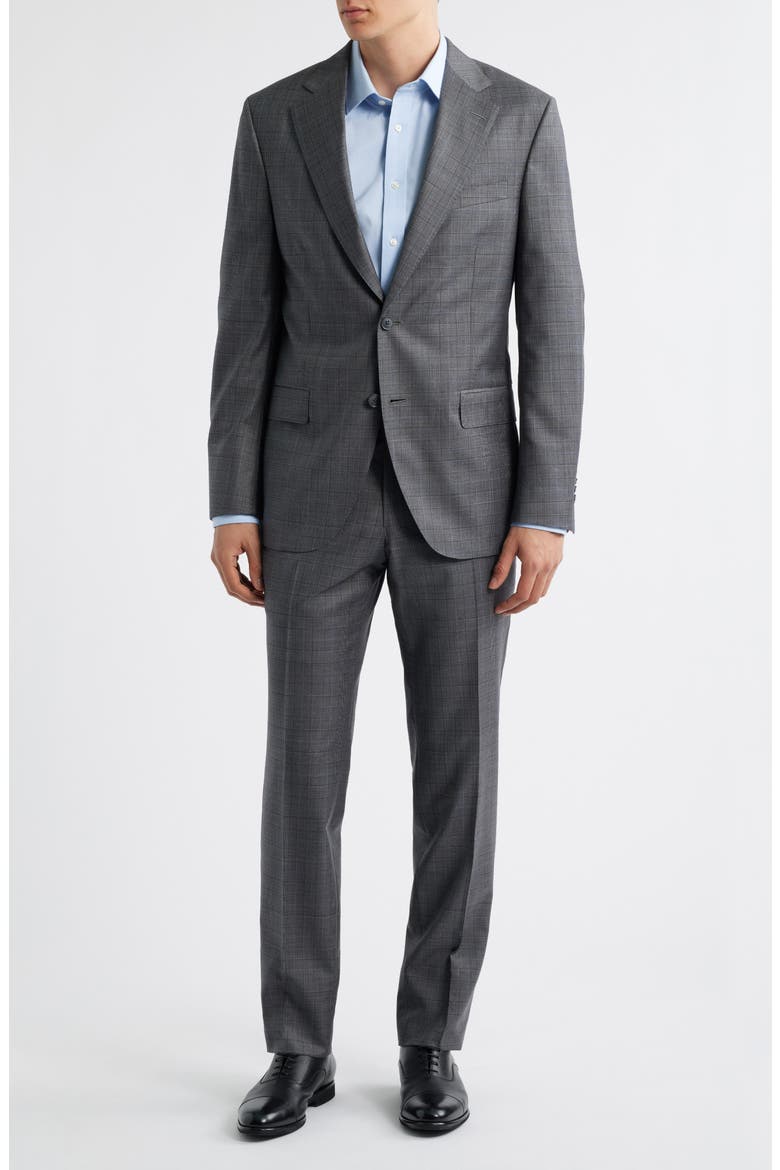 Hartford Classic Suit, Main, color, GREY
