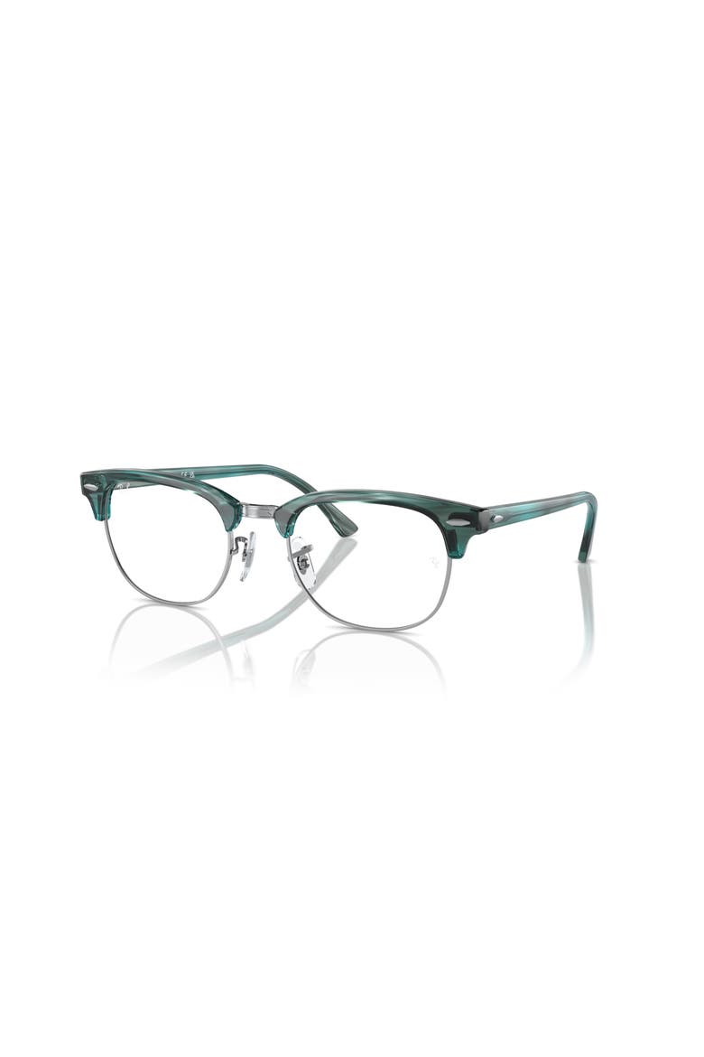 53mm Square optical glasses, Main, color, Green