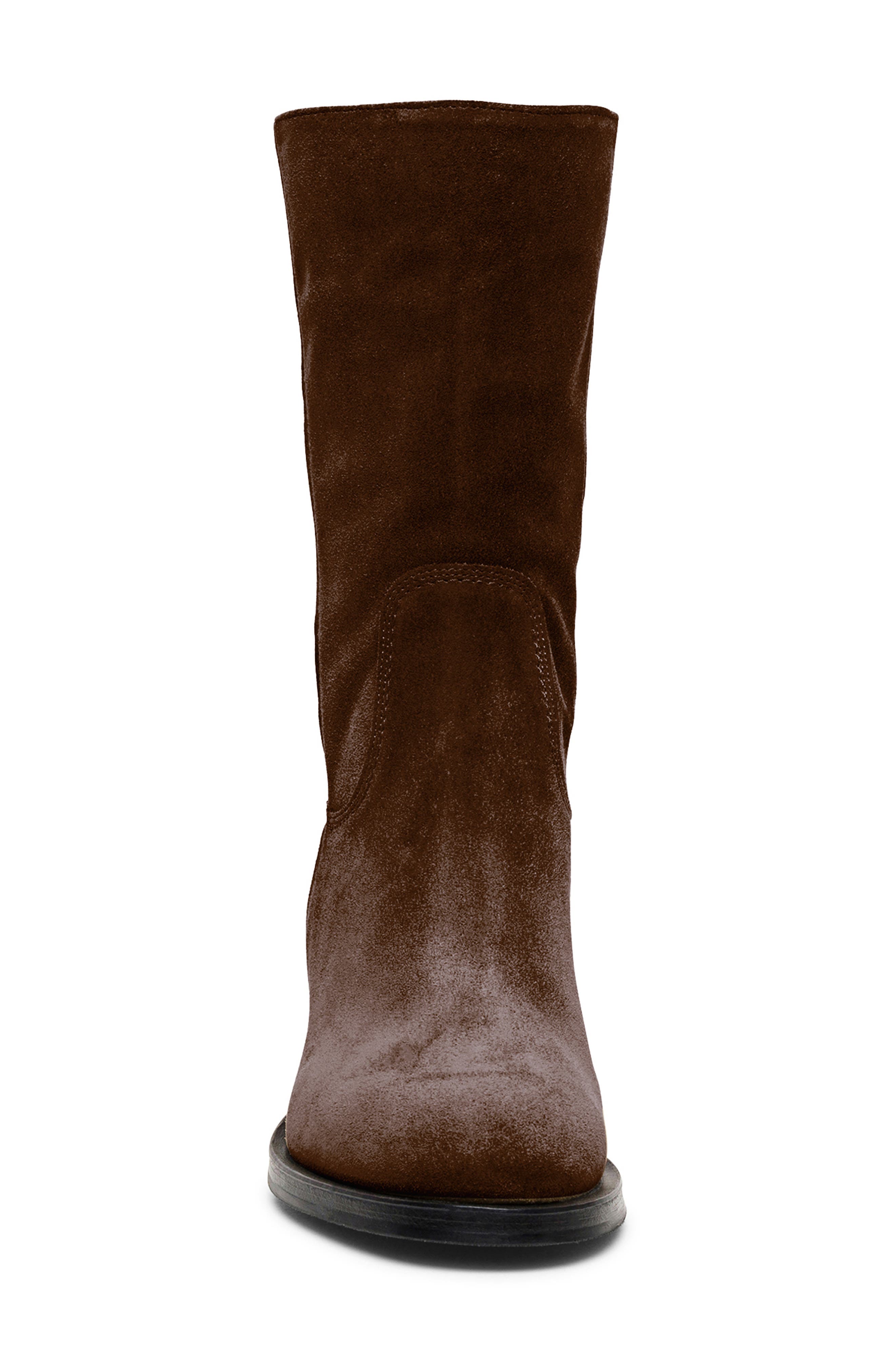 Suede Boot, Alternate, color, BROWN-T50