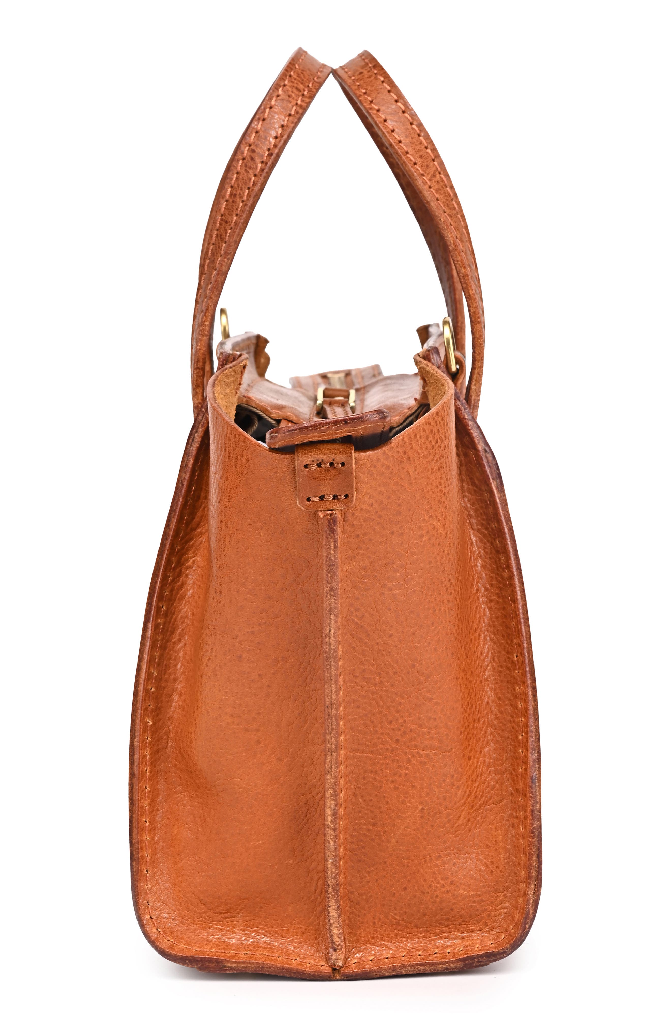 Iris Mini Tote Bag, Alternate, color, CARAMEL