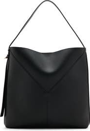 MANGO Large Faux Leather Bucket Bag