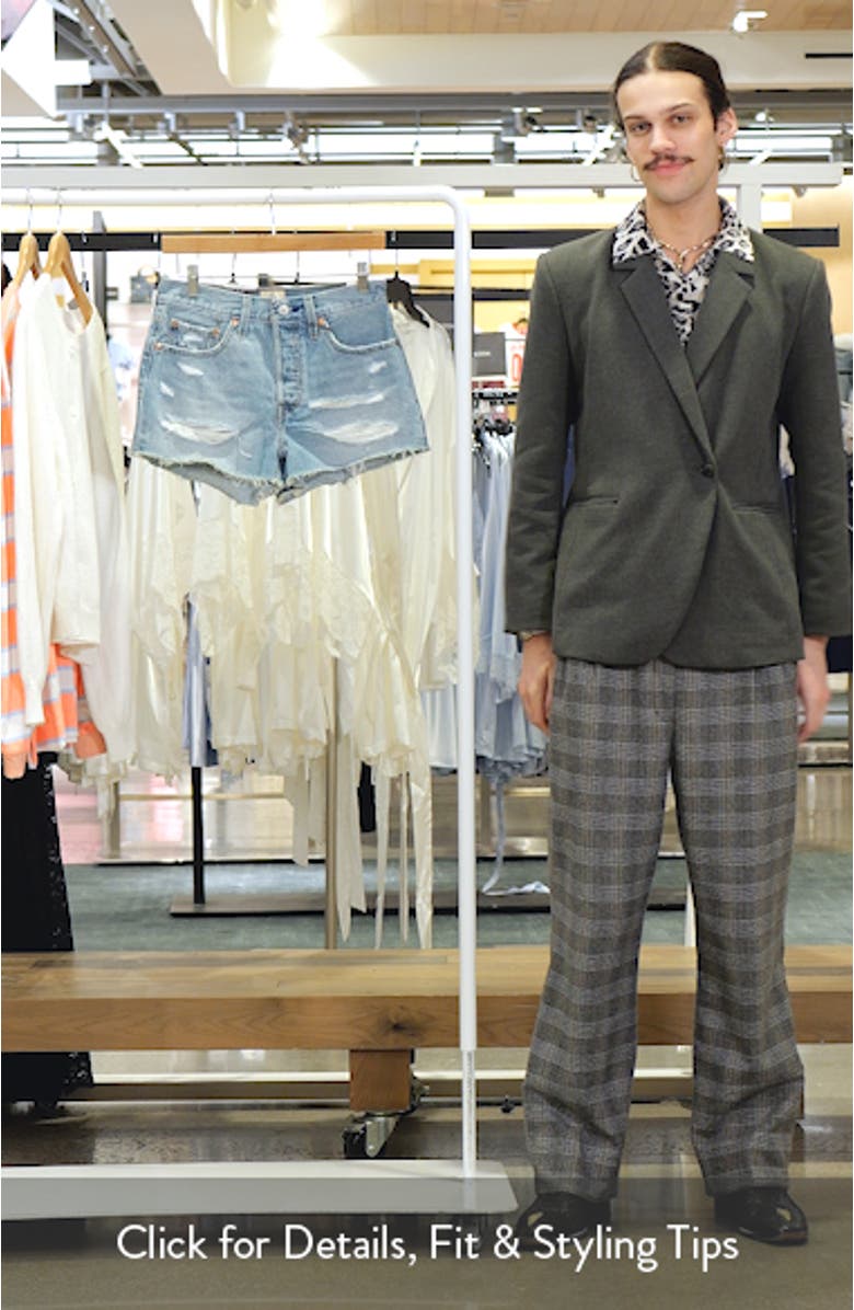 501<sup>®</sup> Original High Waist Ripped Denim Cutoff Shorts, sales video thumbnail