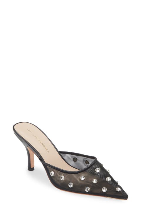 Paloma Embellished Pointed Toe Mule (Women)