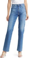 AG Alexxis High Waist Straight Leg Jeans