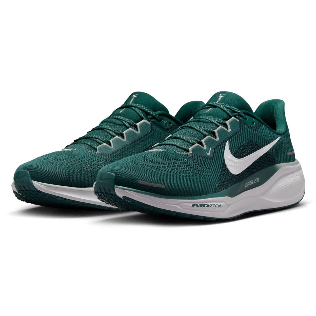 Nike Unisex Nike Green Philadelphia Eagles Zoom Pegasus 41 Running Shoes, Alternate, color, 