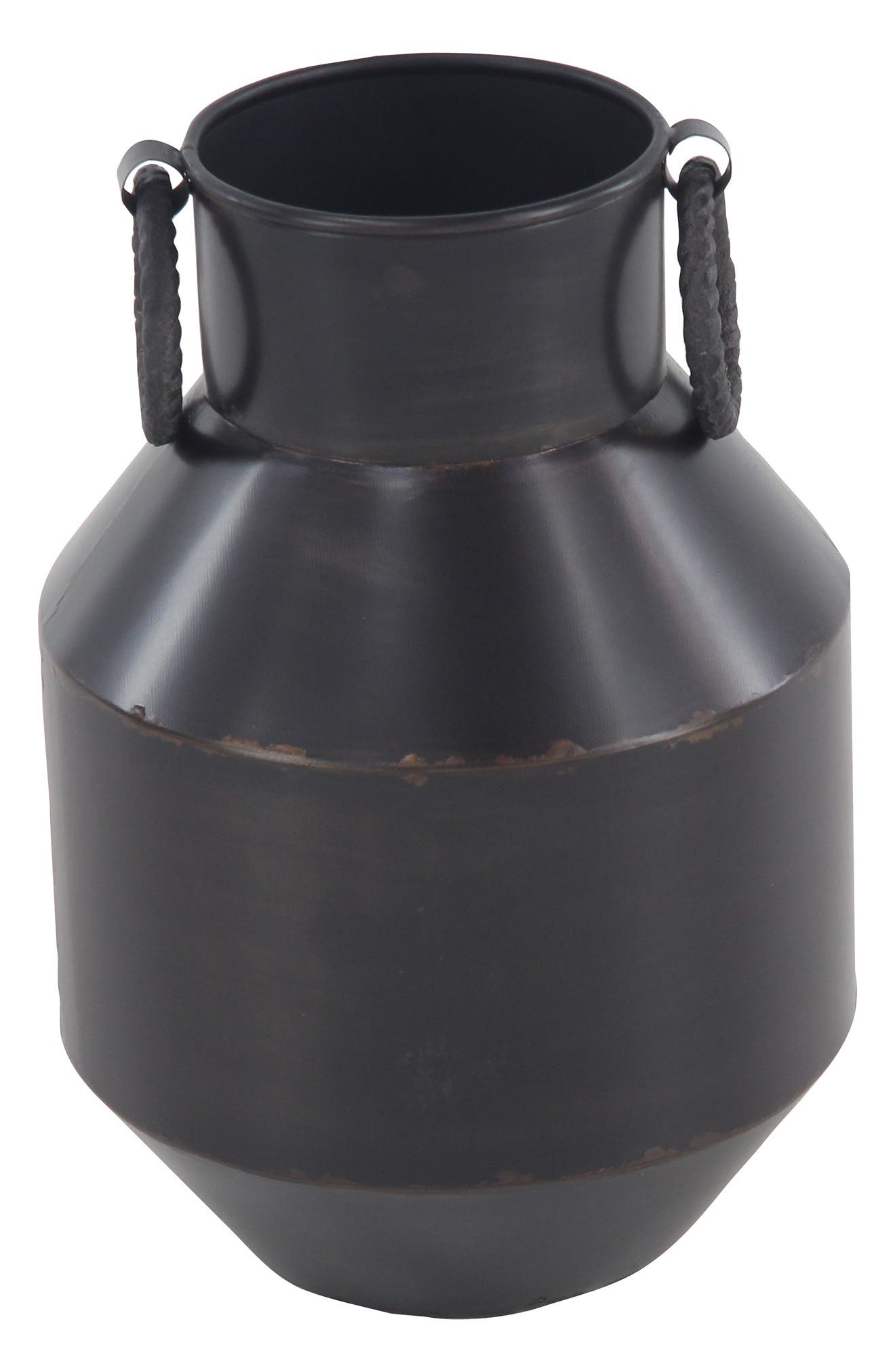 SONOMA SAGE HOME Dark Brown Metal Rustic Vase | Nordstromrack