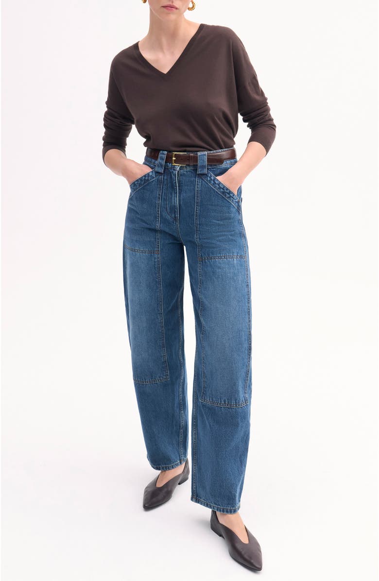 CO V-Neck Sweater in Fine Cashmere, Main, color, 