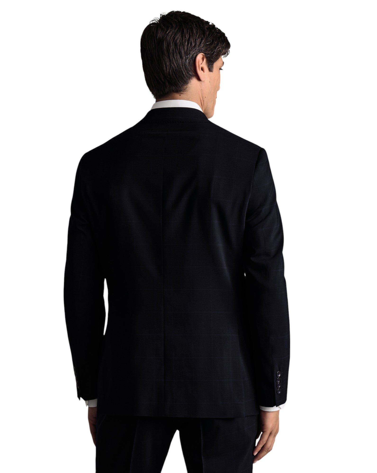 Windowpane Slim Fit Jacket - image 2