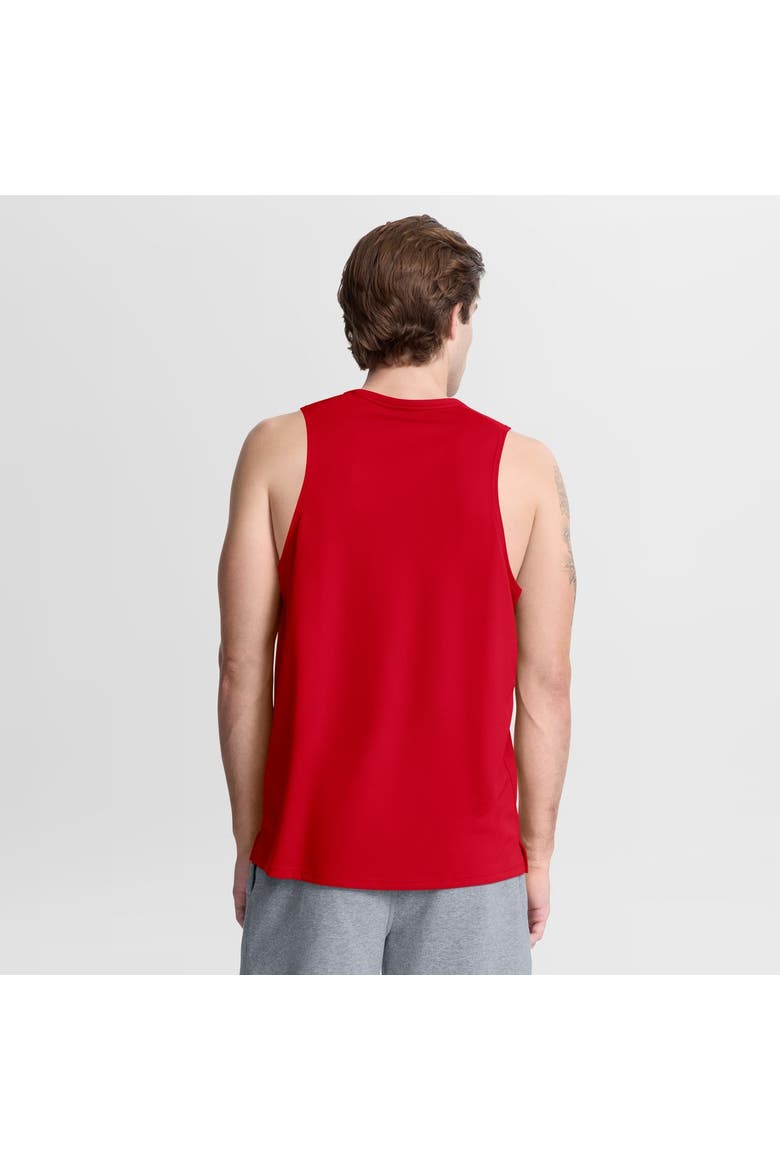 Men's Nike Red Kansas City Chiefs Kickoff Miler Dri-FIT Tank​ Top, Alternate, color, Red
