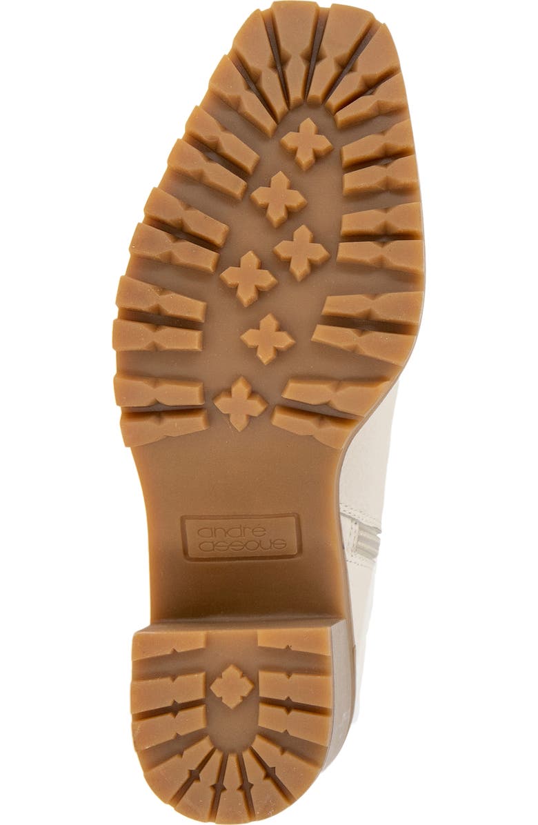 André Assous Milana Fold Down Bootie, Alternate, color, Ivory