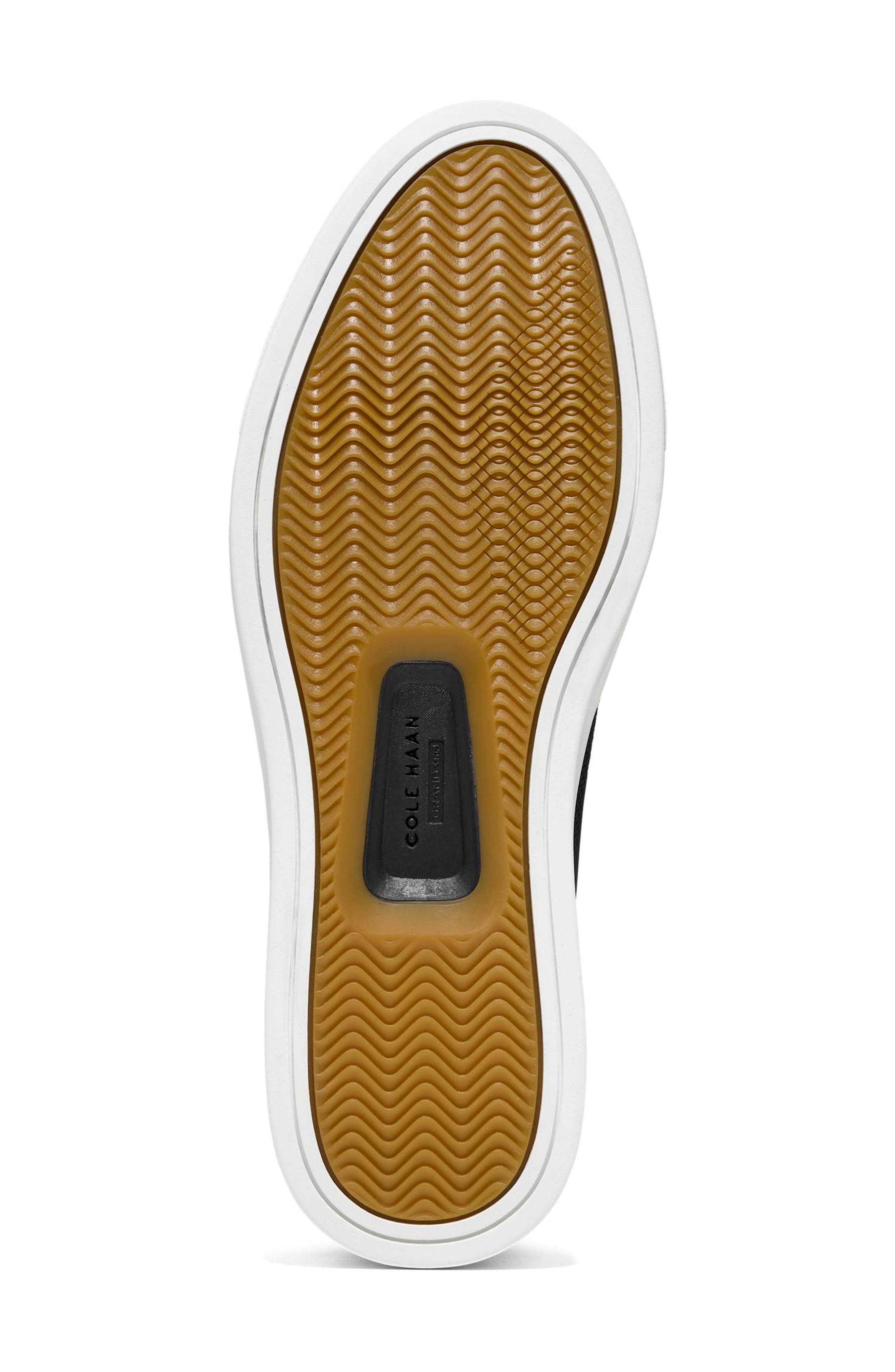 GrandPro Luxe Slip-On Stitchlite™ Knit Sneaker, Alternate, color, BLACK / WHITE