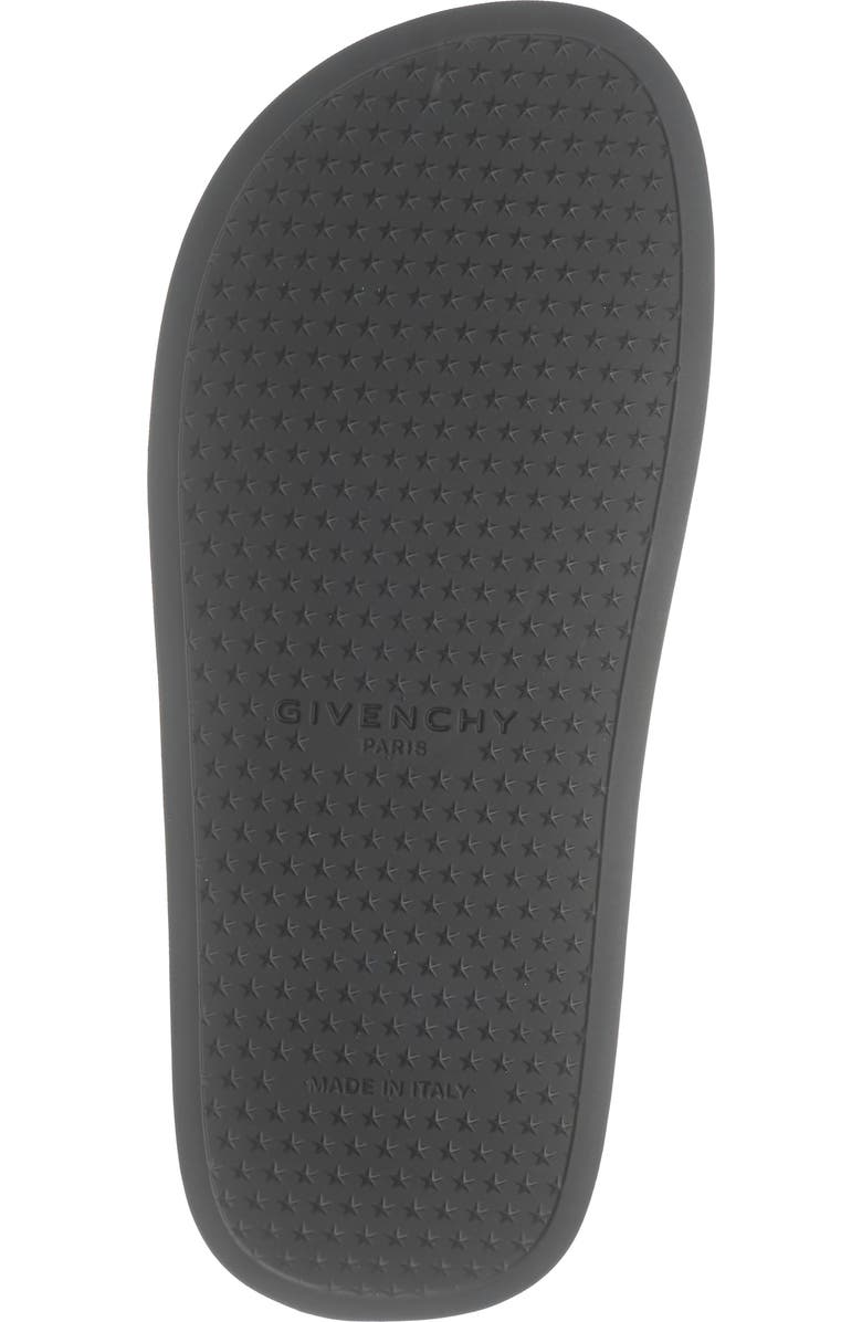 Givenchy Logo Slide Sandal, Alternate, color, Black