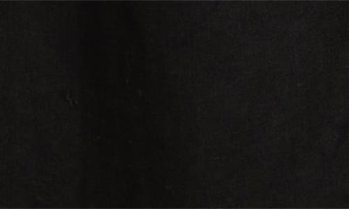 Artless Forever Pull-on Linen & Cotton Wide Leg Pants In Black