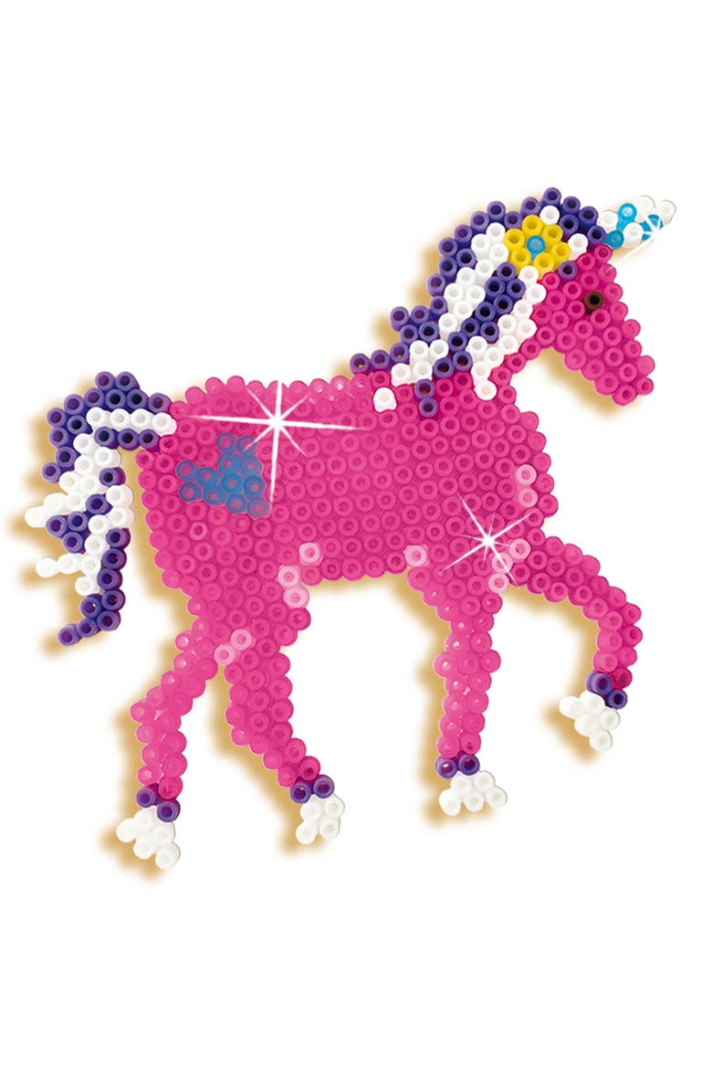 Beedz Unicorns and Princesses Iron On Beads, Ages 5+, Alternate, color, Multicolored