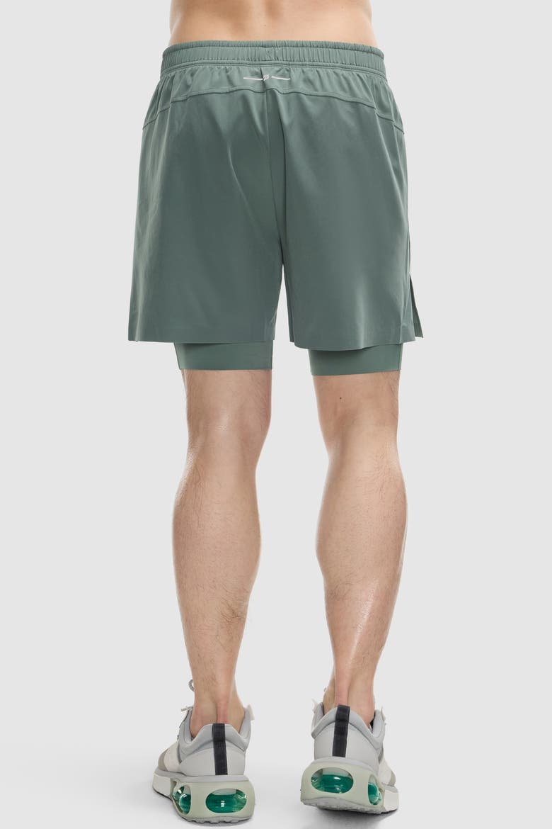 5" PaceForm Lined Run Short, Alternate, color, Soft Olive