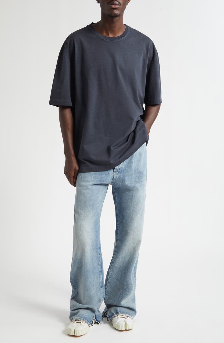 Maison Margiela Oversize T-Shirt, Alternate, color, Anthracite