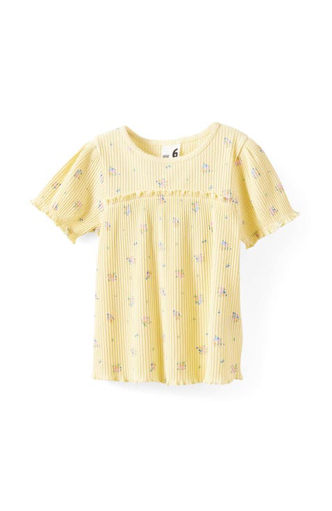 Kid's Posie Short Sleeve Babydoll Top