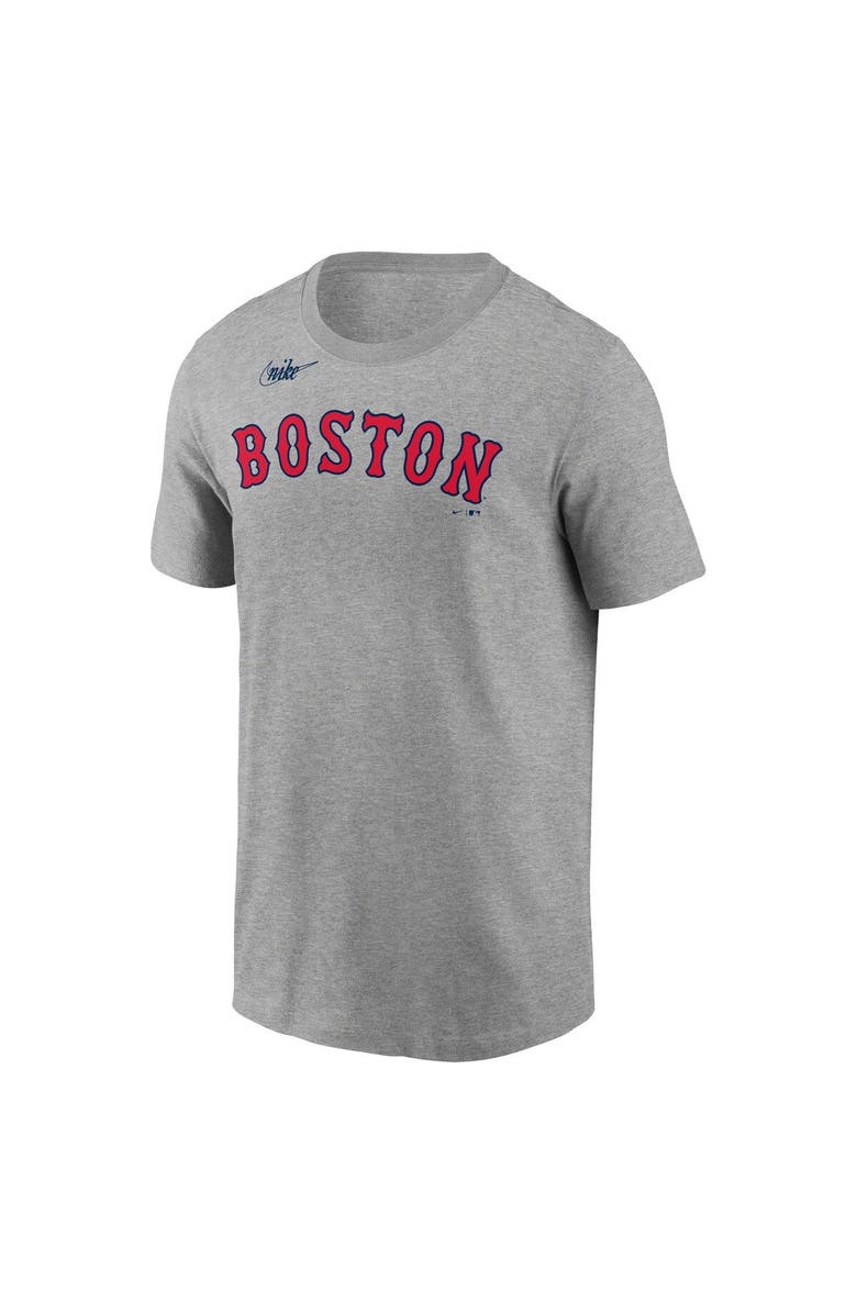 Nike Men's Nike David Ortiz Heather Gray Boston Red Sox Name & Number T-Shirt, Alternate, color, Gray
