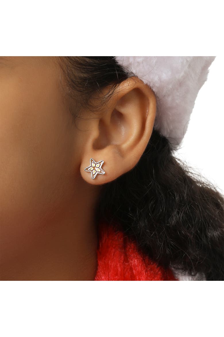 Holiday Necklace & Star Stud Earrings Set, Alternate, color, Multi